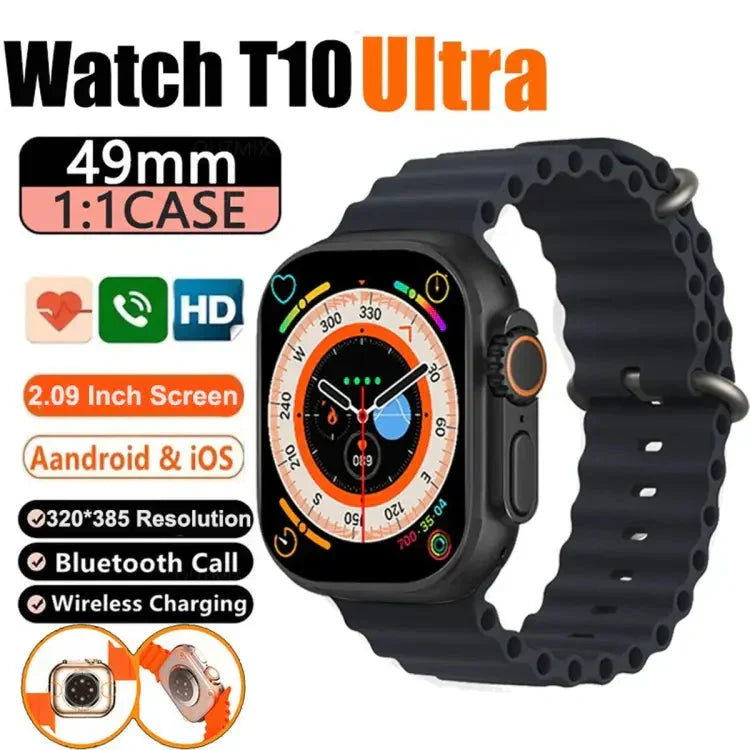 Ultra 2.09 Infinite Display Smartwatch Adeeba's Collection