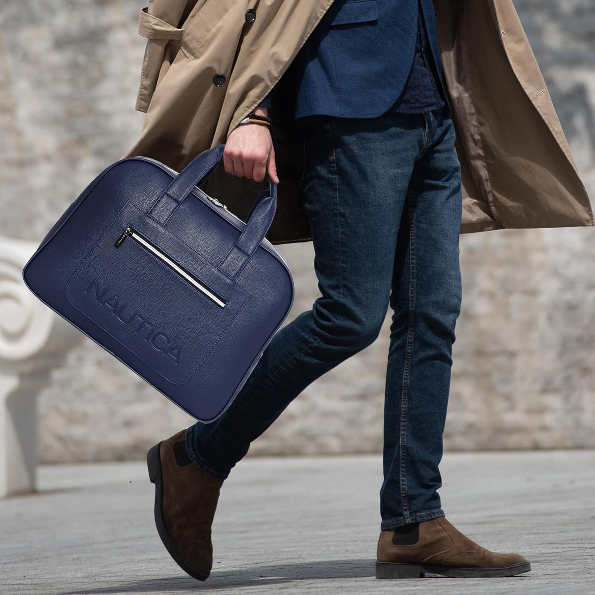 Nautica - Leatherette Duffel Bag Trendy zone