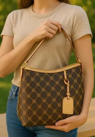 Designer-Inspired Monogram Tote Bag TrendyZone