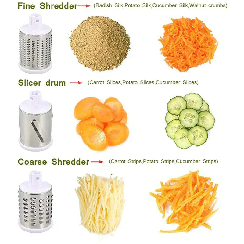 Table Top Drum Grater Adeeba's Collection